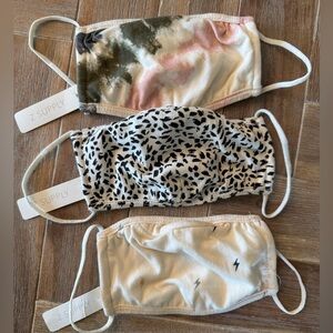 Z Supply Multicolor Face Masks Trio